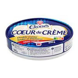 MARQUE REPÈRE, LES CROISÉS Fromage Coeur Crème Lait pasteurisé 33% MG 300g
