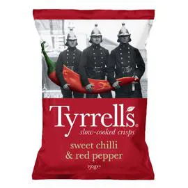 TYRRELL'S Chips piment doux et paprika 150g