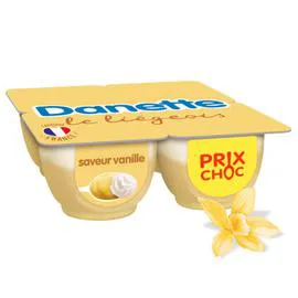 DANONE, DANETTE Liégeois vanille 4x100g