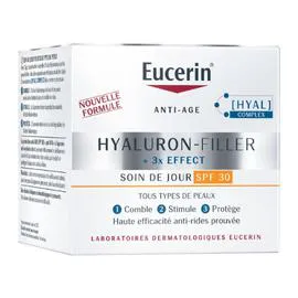 EUCERIN Crème Anti-âge Hyaluron Filler + 3x effect Soin de jour SPF 30 50ml