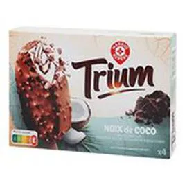 MARQUE REPÈRE, TRIUM Bâtonnets Noix de coco x4 292g
