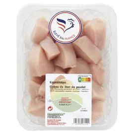 PLUKON Filets de poulet en cubes 500g