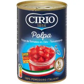 CIRIO Pulpe de tomate en dés 400g
