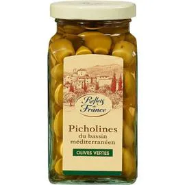 REFLETS DE FRANCE Olives vertes vertes 170g