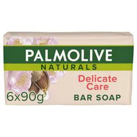 PALMOLIVE Savon lait d'amande 6x90g