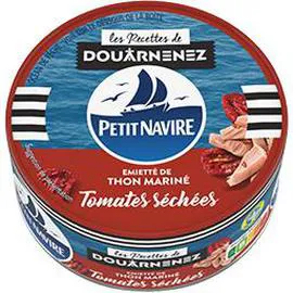 PETIT NAVIRE Thon Le Mariné Emietté -Tomates séchées 110g