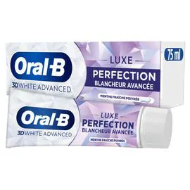 ORAL-B Dentifrice 3D White Advanced Luxe Perfection 75ml