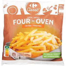 CARREFOUR CLASSIC' Frites spécial four 600g
