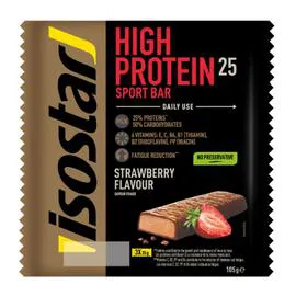 ISOSTAR Barres énergétiques fraise 3x35g