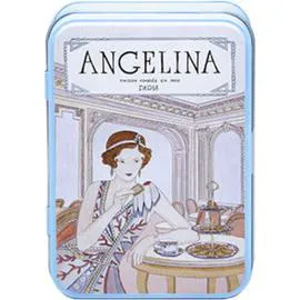 ANGELINA Boîte de crêpes-dentelle enrobées de chocolat noir 70g