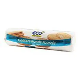 ECO+ Goûter fourré rond Vanille 500g