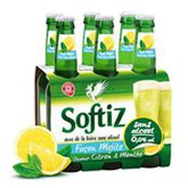MARQUE REPÈRE, FALSBOURG Bière sans alcool Façon mojito 6x33cl