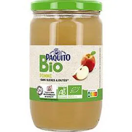 PAQUITO BIO Purée de fruits pomme sans sucres ajoutés BIO 680g