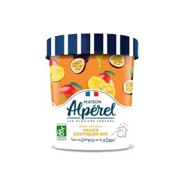 MAISON ALPÉREL Sorbet aux Fruits Exotiques BIO 375g