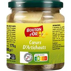BOUTON D'OR Coeurs d'Artichauts 175g