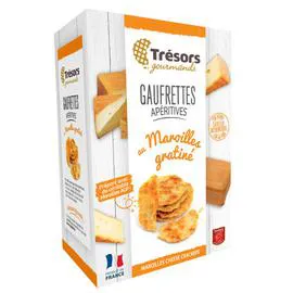 TRÉSORS GOURMANDS Gaufrettes Apéritives Maroilles Gratiné 60g
