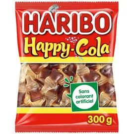 HARIBO Bonbons Happy Cola 300g