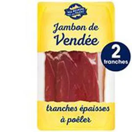 NOS RÉGIONS ONT DU TALENT Jambon de Vendée 2 tran épaisse 180g