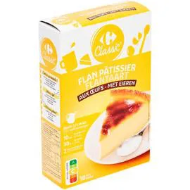 CARREFOUR CLASSIC' Préparation dessert flan pâtissier 360g