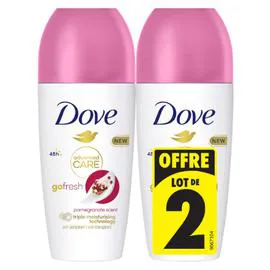 DOVE Déodorant Anti-Transpirant Grenade Go Fresh Advanced Care 2x50ml