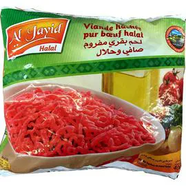 AL JAYID Viande hachée pur boeuf halal 400g