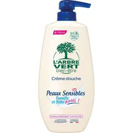 L'ARBRE VERT Gel douche peau sensible bien-être 720ml