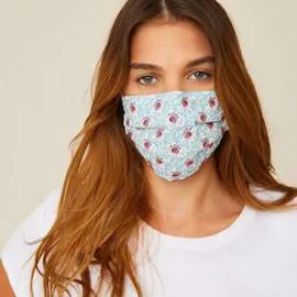MONOPRIX FEMME Cat 1 - Lot de 2 Masques en Tissu Lavables Adultes l'unité