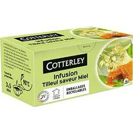 COTTERLEY Infusion tilleul miel 40g