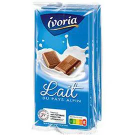 IVORIA Chocolat au lait du pays alpin 300g