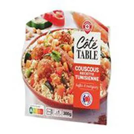 MARQUE REPÈRE, CÔTÉ TABLE Couscous tunisien Kefta merguez 300g