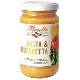 FLORELLI Sauce tomates asperges parmesan 190g