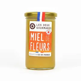 LES DEUX GOURMANDS Miel de Fleurs 340g
