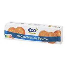 ECO+ Galettes au beurre x16 125g