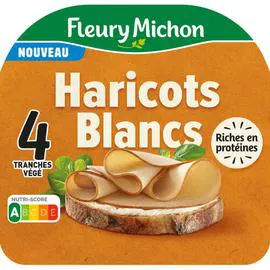 FLEURY MICHON Tranches Végétales Haricots Blancs x4 120g