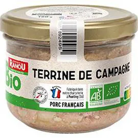 MONIQUE RANOU BIO Terrine de campagne Bio 180g