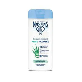 LE PETIT MARSEILLAIS Gel Douche hydratant haute tolérance aloe vera Bio 400ml
