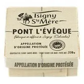ISIGNY STE MÈRE Fromage AOP Petit pont l'évêque Isigny 220g