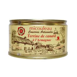 MICOULEAU Terrine Canard À L'Armagnac 200g