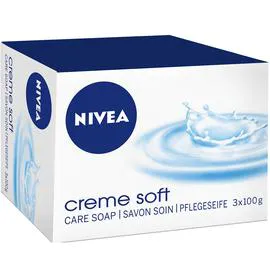 NIVEA Savon crème 3x100g