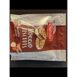 CHABRIOR Biscuits Noccio noisettes et cacao 228g