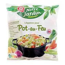 MARQUE REPÈRE, NOTRE JARDIN Légumes pour pot-au-feu 1kg