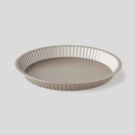 MONOPRIX MAISON Moule À Tarte 28Cm En Acier Revêtu, Coloris Champagne l'unité