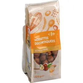 CARREFOUR Noisettes décortiquées 125g