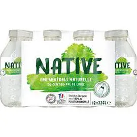 NATIVE Eau minérale naturelle du Centre-Val de Loire 12x33cl