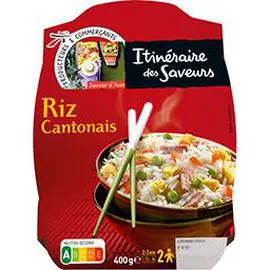 ITINÉRAIRE DES SAVEURS Saveur d'Asie - Riz cantonais 400g