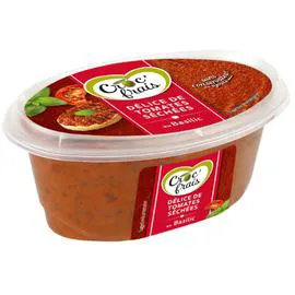 CROC'FRAIS Caviar de tomates séchées basilic 150g