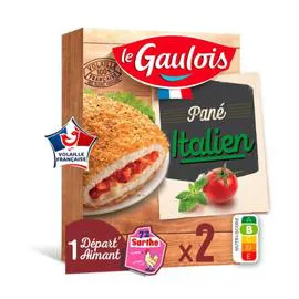 LE GAULOIS Panés italien tomates cuisinées 2x100g