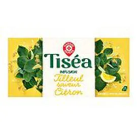 MARQUE REPÈRE, TISÉA Infusion Tilleul Citron 25 sachets 34g