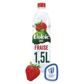 VOLVIC Eau aromatisée zest fraise 1,5l