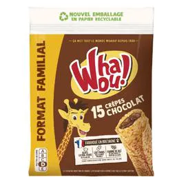 WHAOU! Crêpes chocolat 480g